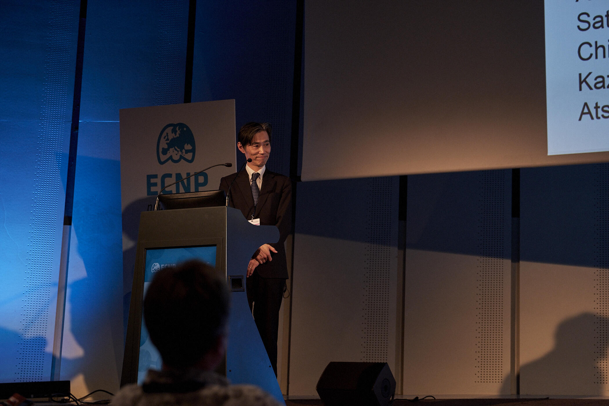 Dr. Tadafumi Kato Presenting at ECNP Tadafumi Kato Presenting