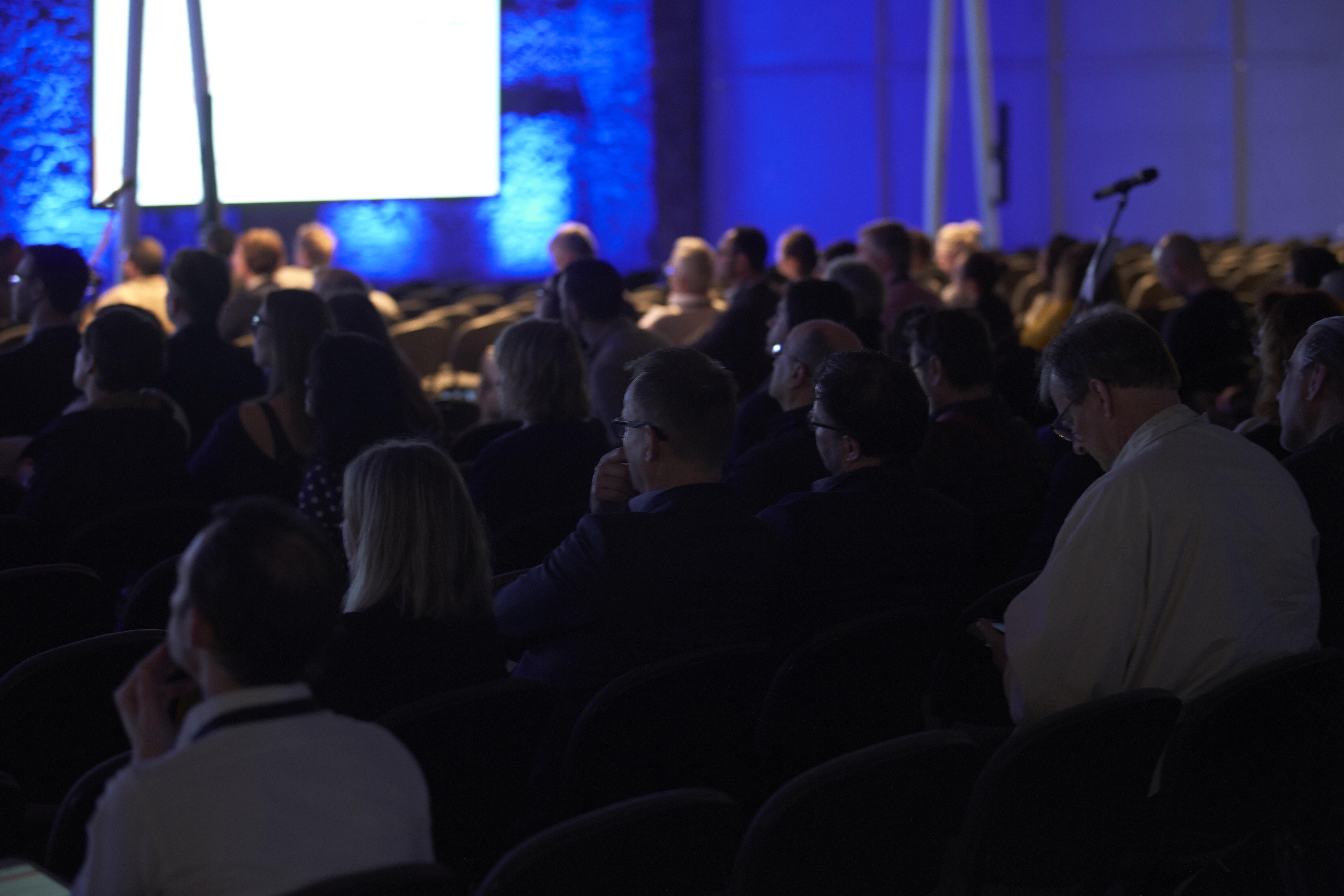 Stage of a conference