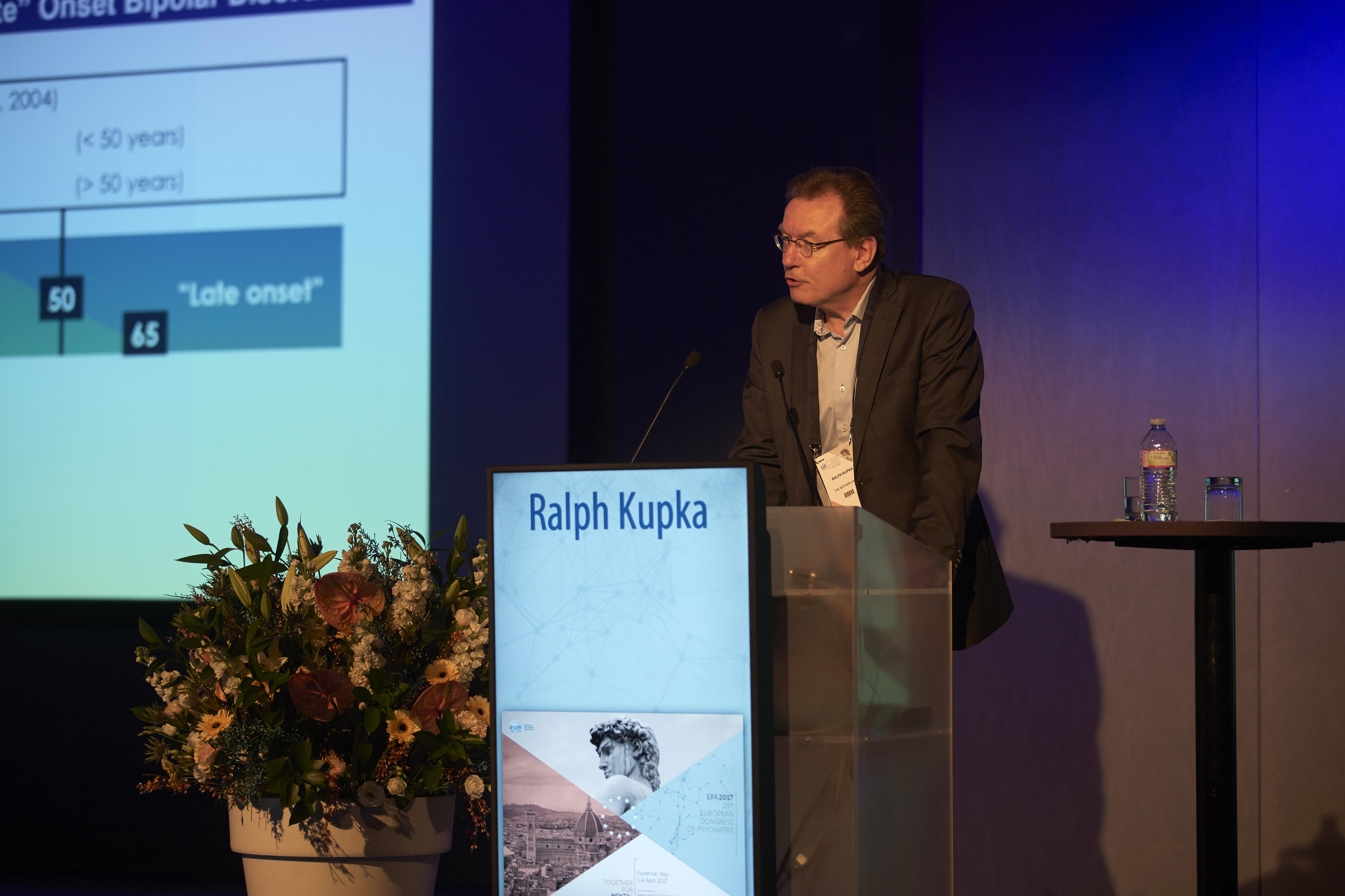 Ralph Kupka lead discussion about brain disorder