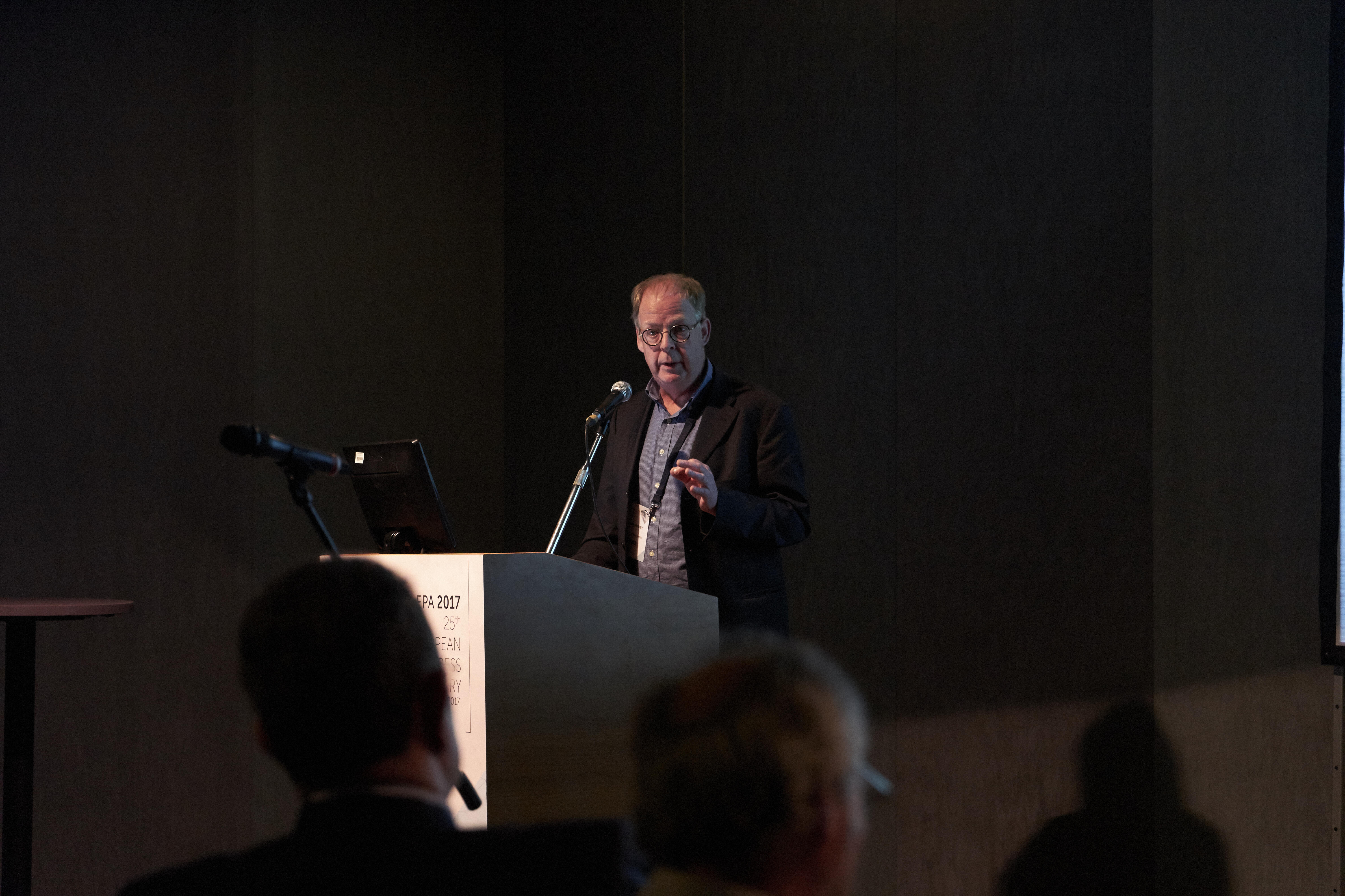 Frans R J Verhey speaking