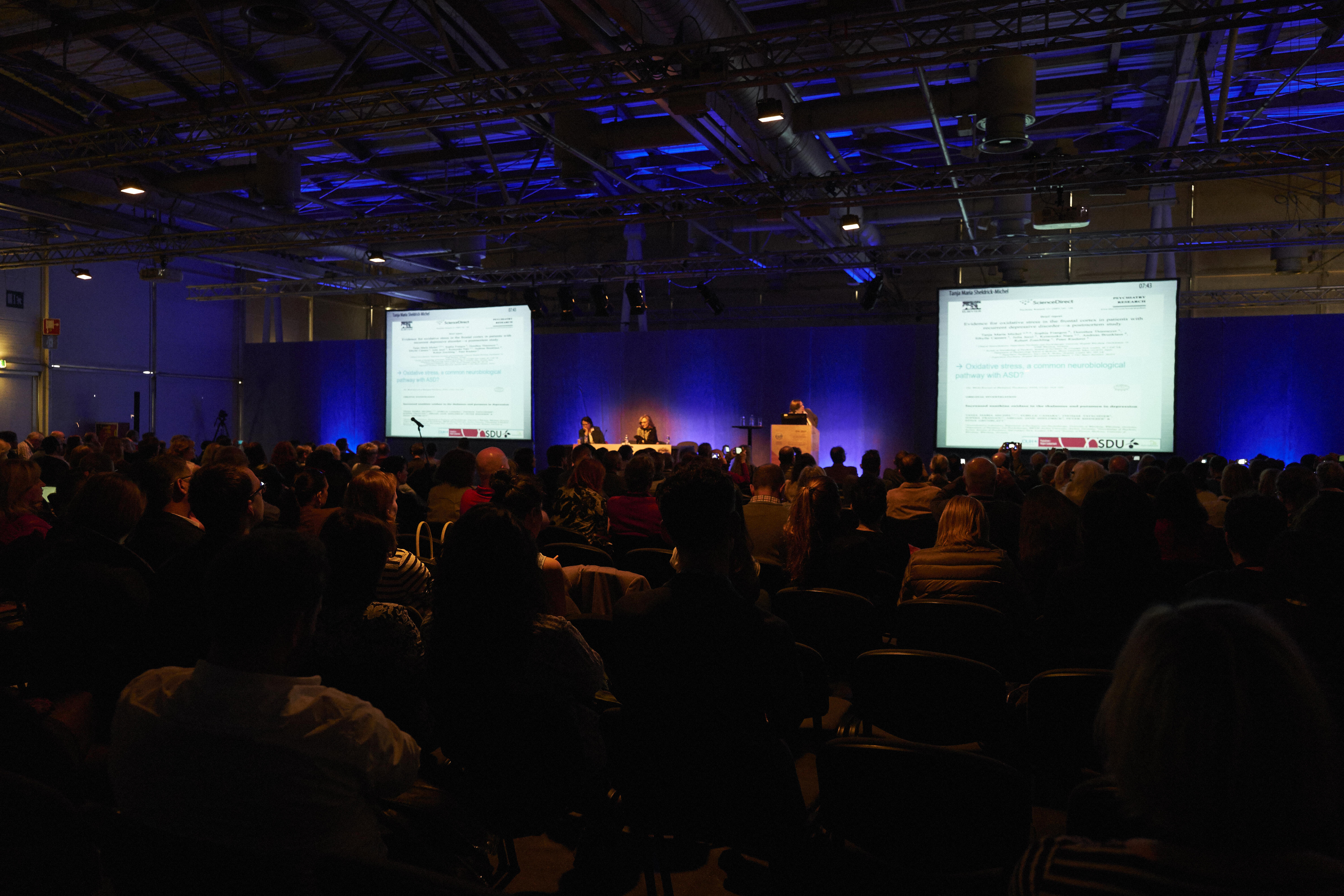 Two big screen in congress